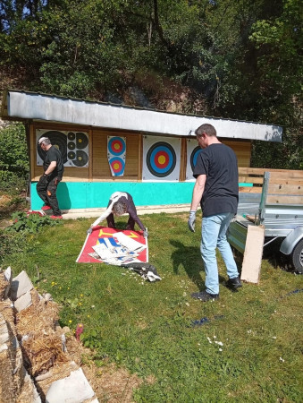 Travaux au terrain - phase 2
